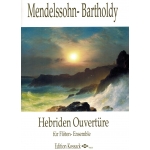 Image links to product page for Hebrides Overture for Flute Ensemble